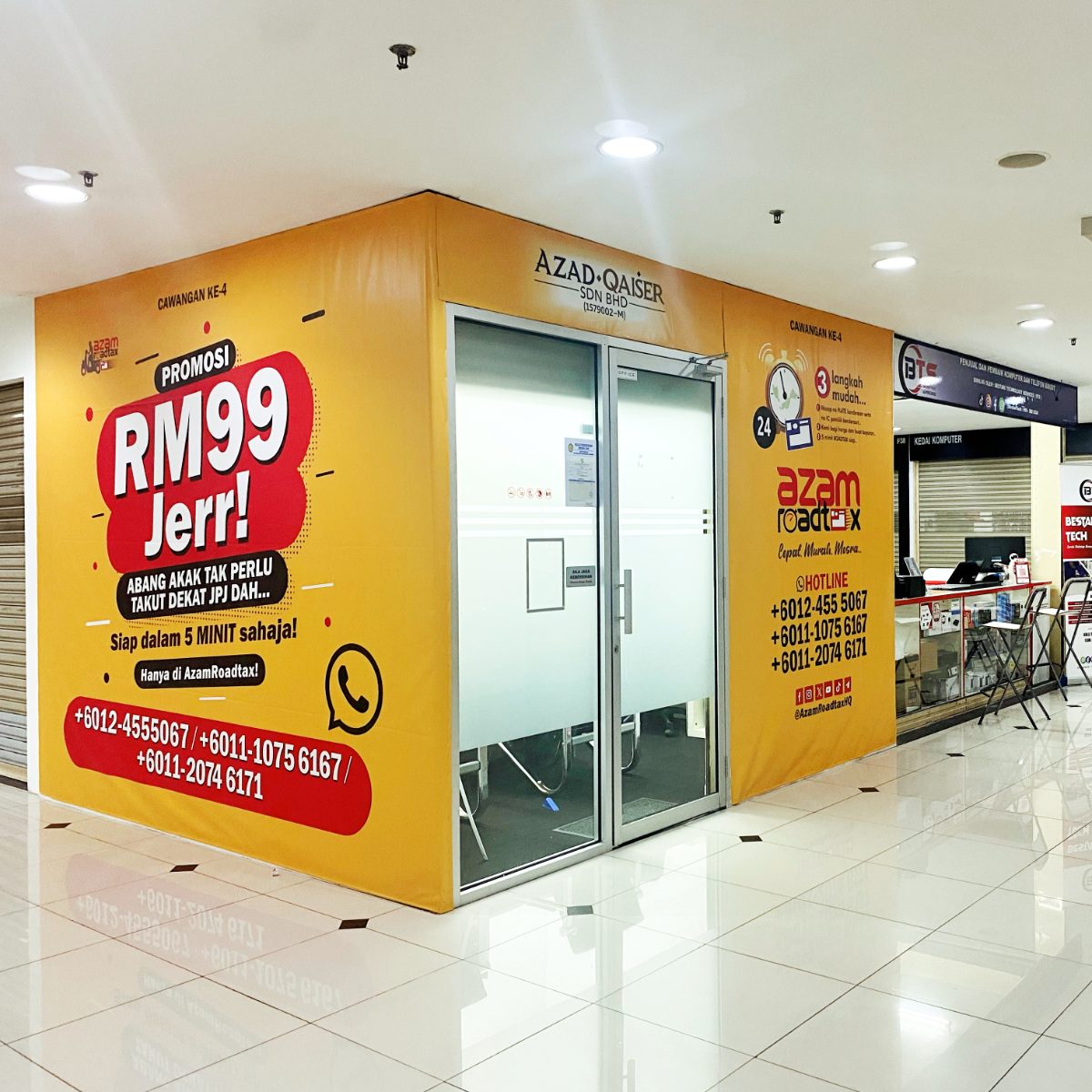 Cawangan Azam Roadtax Ampang